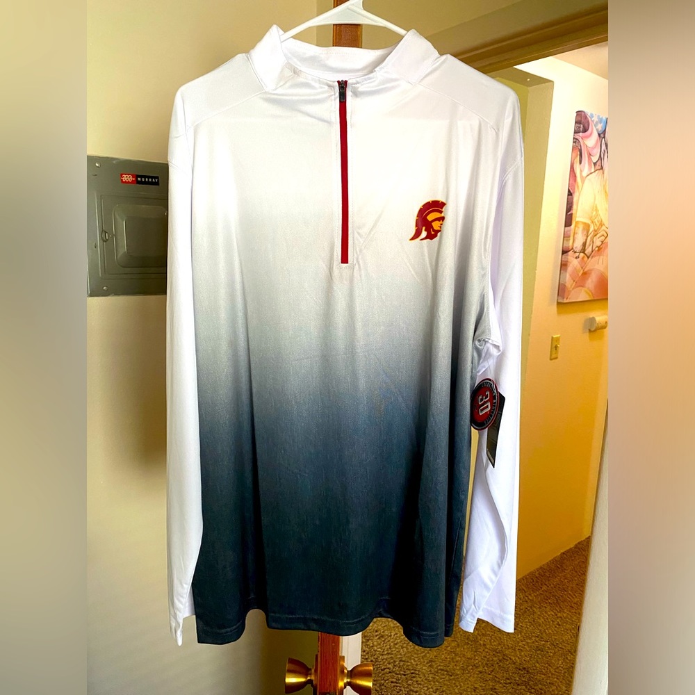 USC Trojans quarter-zip XL